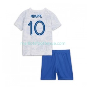 Maillot/Tenue France Mbappé 10 Enfant Exterieur Coupe du monde 2022